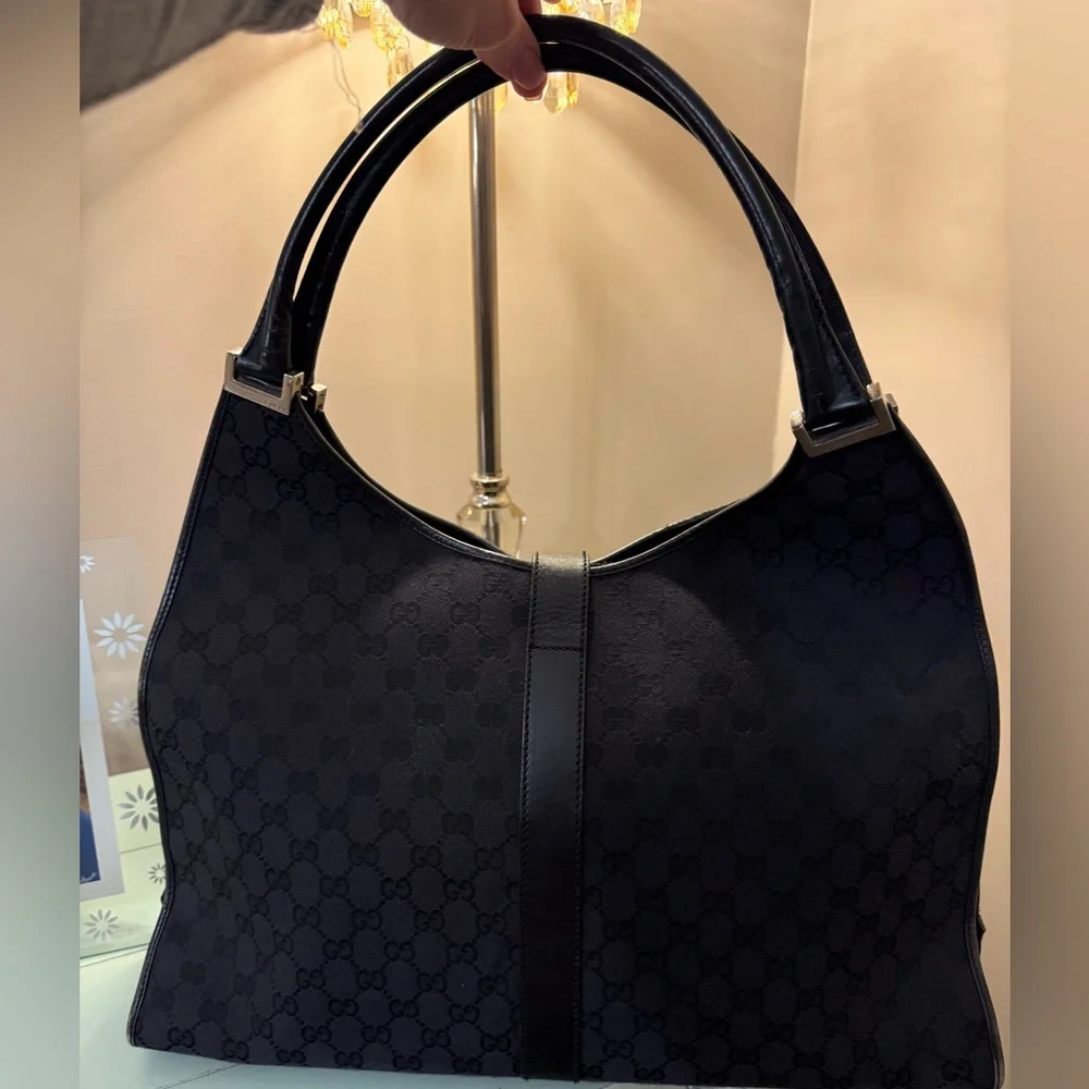 Gucci large GG canvas Bardot hobo - Picture 2 of 14